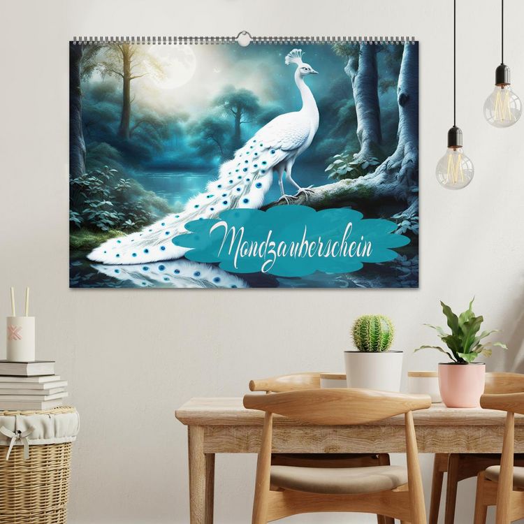 Produktbild: Mondzauberschein (Wandkalender 2026 DIN A2 quer), CALVENDO Monatskalender
