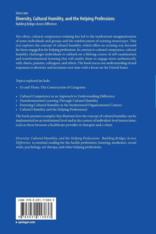 Produktbild: Diversity, Cultural Humility, and the Helping Professions