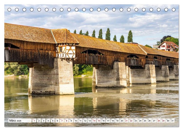 Produktbild: Der Rhein (Tischkalender 2026 DIN A5 quer), CALVENDO Monatskalender