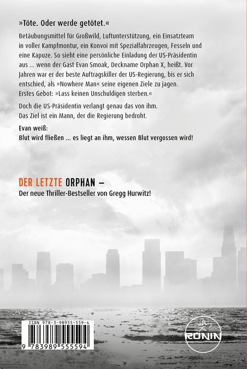 Produktbild: Der letzte Orphan. Ein Orphan X Thriller von Gregg Hurwitz