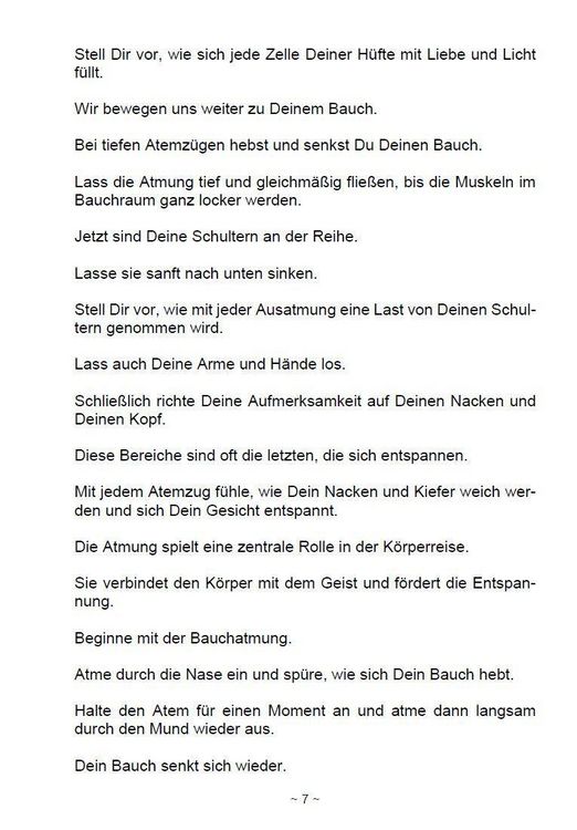 Produktbild: Dein K&ouml;rper als Erlebnisraum f&uuml;r Ruhe, Achtsamkeit und Entspannung