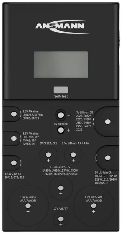 Produktbild: Ansmann Batterietester Energy Check LCD 1900-0100