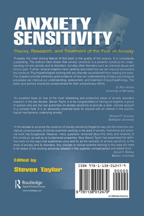 Produktbild: Anxiety Sensitivity