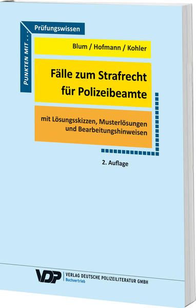 Produktbild: F&auml;lle zum Strafrecht f&uuml;r Polizeibeamte