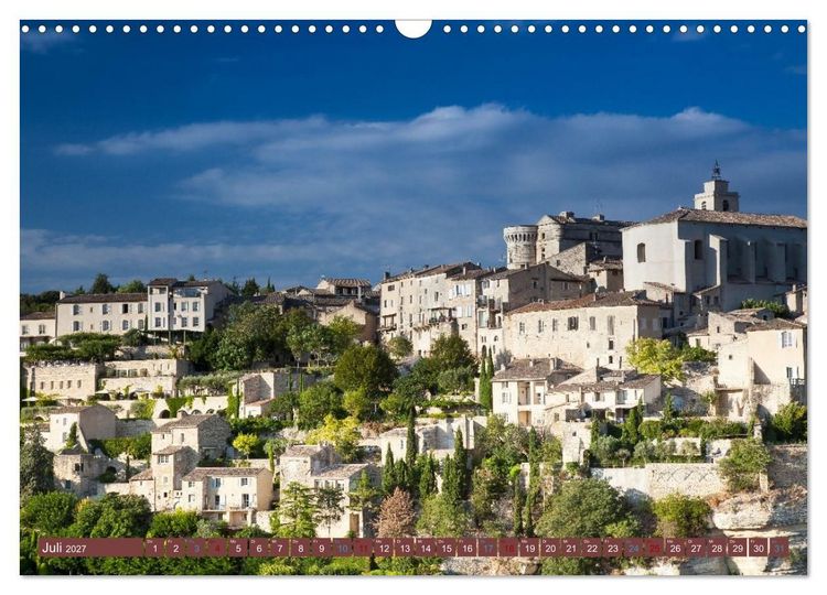 Produktbild: Frankreich. Ein Streifzug durch die D&ouml;rfer der franz&ouml;sischen Provence (Wandkalender 2027 DIN A3 quer), CALVENDO Monatskalender