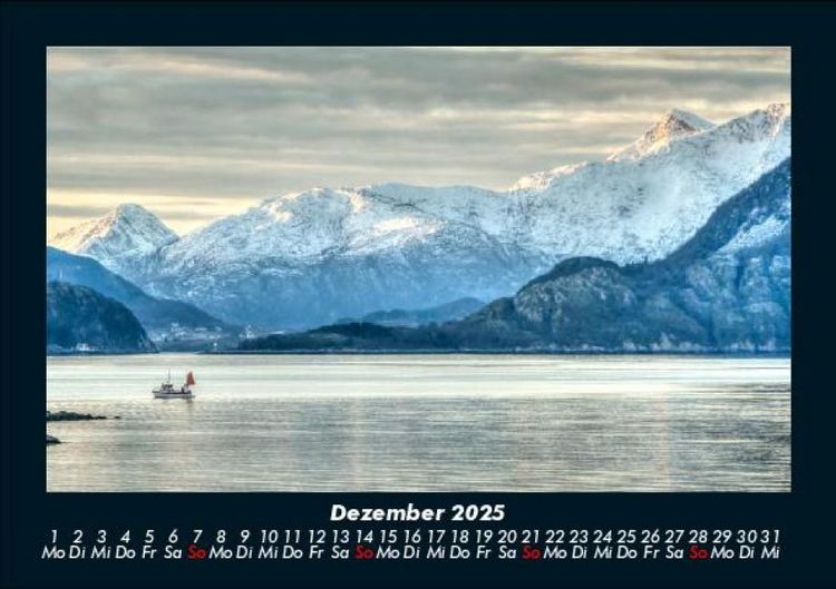 Produktbild: Bergige Welten 2025 Fotokalender DIN A5