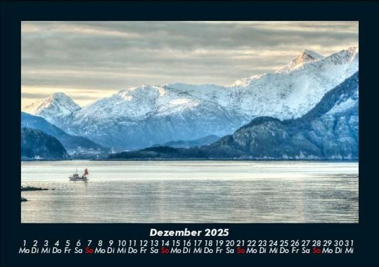 Produktbild: Bergige Welten 2025 Fotokalender DIN A5