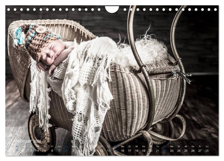 Produktbild: Baby - s&uuml;&szlig;e Tr&auml;ume (Wandkalender 2026 DIN A4 quer), CALVENDO Monatskalender