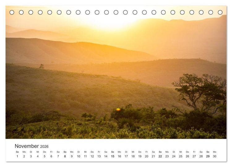 Produktbild: Bezauberndes S&uuml;dafrika (Tischkalender 2026 DIN A5 quer), CALVENDO Monatskalender