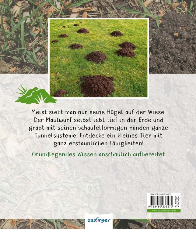 Produktbild: Meine gro&szlig;e Tierbibliothek: Der Maulwurf