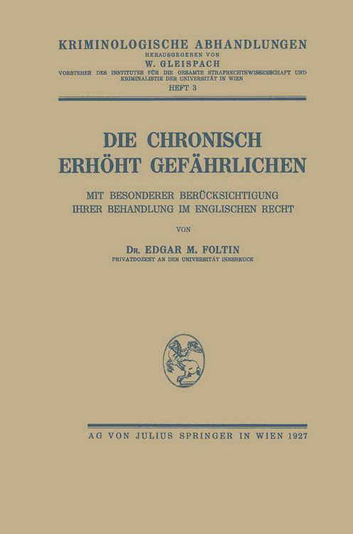 Produktbild: Die Chronisch Erh&ouml;ht Gef&auml;hrlichen
