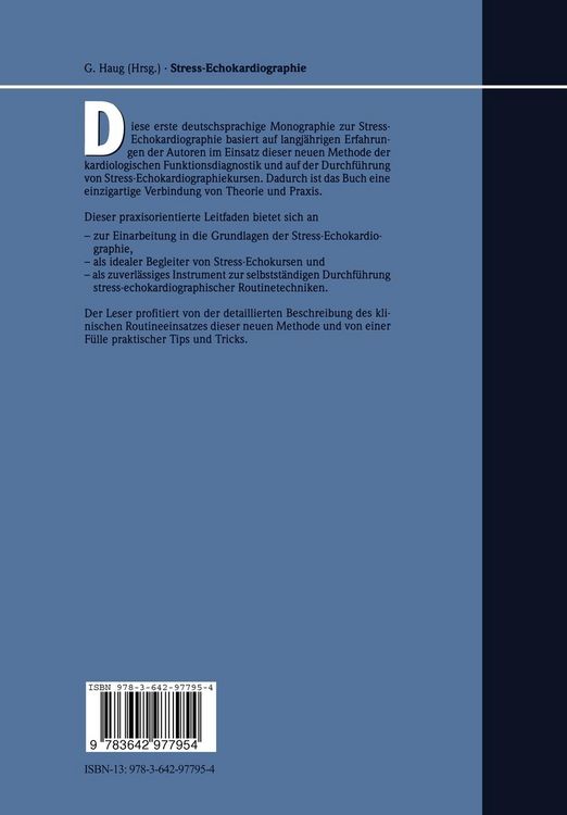 Produktbild: Stre&szlig;echokardiographie