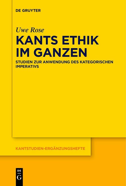 Produktbild: Kants Ethik im Ganzen