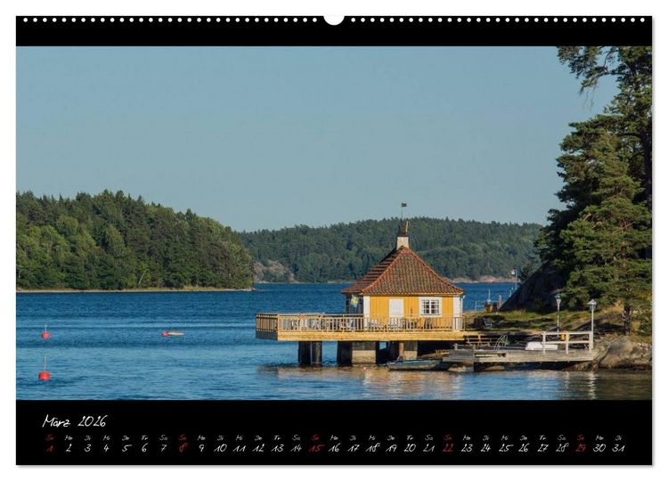 Produktbild: Stockholm und seine Sch&auml;ren (Wandkalender 2026 DIN A2 quer), CALVENDO Monatskalender