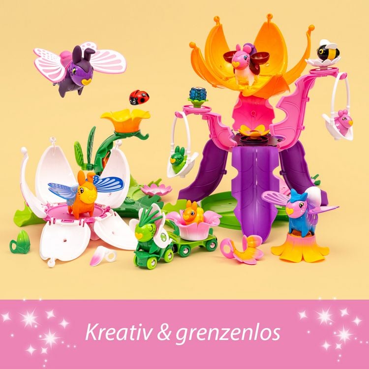 Produktbild: BRIO Flora - 36242 Blumenstadt Deluxe Set | riesiges Spielset f&uuml;r endlosen fantasievollen Spielspa&szlig; f&uuml;r M&auml;dchen und Jungen ab 3 Jahren - wundersch&ouml;nes Geschenk mit sehr viel Zubeh&ouml;r