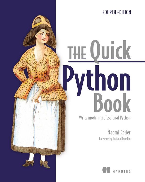 Produktbild: The Quick Python Book, Fourth Edition