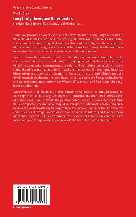 Produktbild: Complexity Theory and Uncertainties
