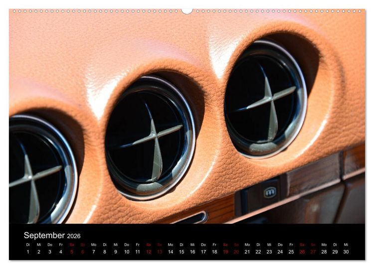 Produktbild: Mercedes SL W107 - zeitlose Eleganz (Wandkalender 2026 DIN A2 quer), CALVENDO Monatskalender