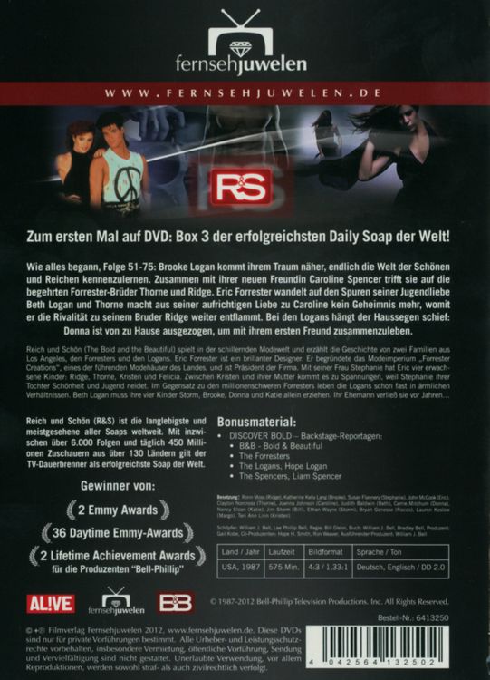 Produktbild: Reich und sch&ouml;n - Wie alles begann/Box 3 - Folgen 51-75 [5 DVDs]