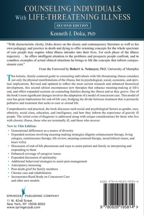 Produktbild: Counseling Individuals with Life Threatening Illness