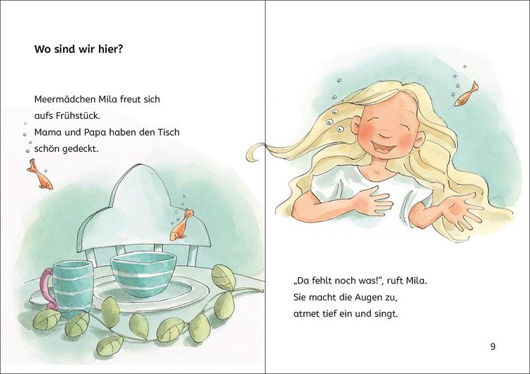 Produktbild: Lesel&ouml;wen 1. Klasse - Das Meerm&auml;dchen und der versunkene Schatz