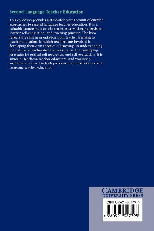 Produktbild: Second Language Teacher Education