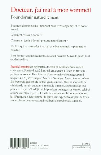 Produktbild: Docteur, j'ai mal &agrave; mon sommeil : pour dormir naturellement