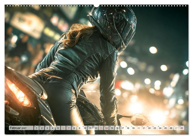 Produktbild: Schnelle Bikes und Starke Frauen (Wandkalender 2027 DIN A2 quer), CALVENDO Monatskalender
