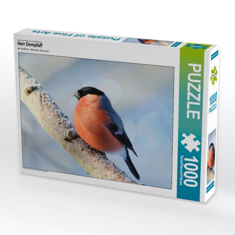 Produktbild: CALVENDO Puzzle Herr Dompfaff 1000 Teile Lege-Gr&ouml;&szlig;e 640 x 480 cm Foto-Puzzle Bild von Sabine L&ouml;wer