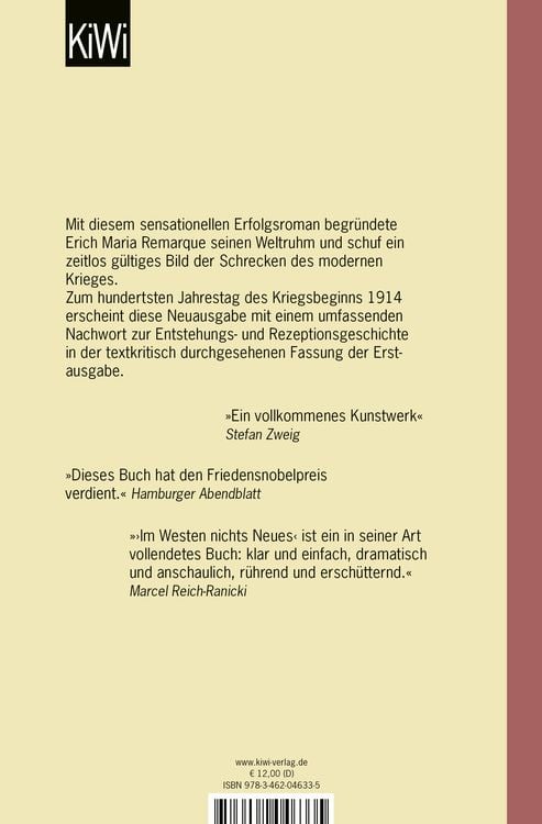 Produktbild: Im Westen nichts Neues