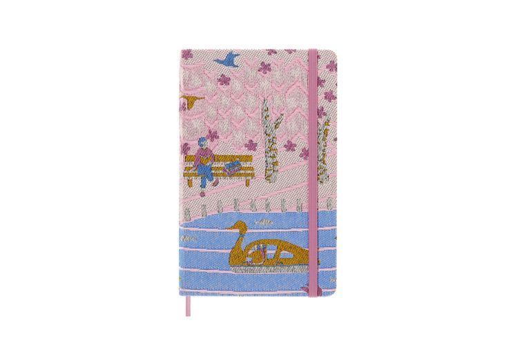 Produktbild: Moleskine Notizbuch Sammlerbox - Sakura, Large/A5, Liniert, Stoffeinband