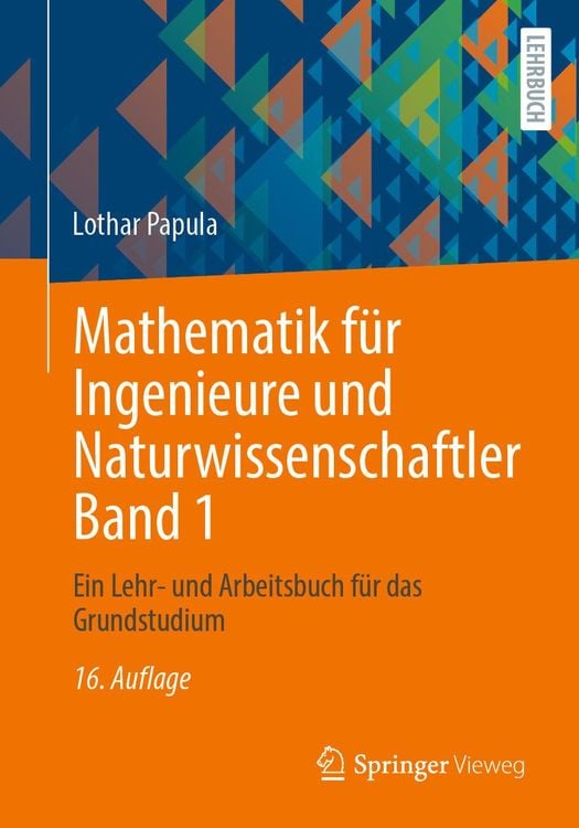 Produktbild: Mathematik f&uuml;r Ingenieure und Naturwissenschaftler Band 1