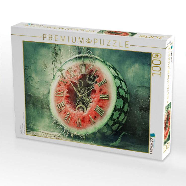 Produktbild: CALVENDO Puzzle Saftige Melone | 1000 Teile Lege-Gr&ouml;&szlig;e 64x48cm Foto-Puzzle f&uuml;r gl&uuml;ckliche Stunden