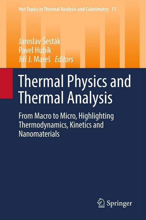 Produktbild: Thermal Physics and Thermal Analysis