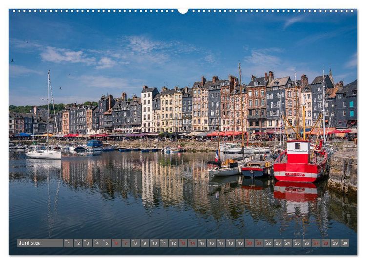 Produktbild: Normandie entdecken (Wandkalender 2026 DIN A2 quer), CALVENDO Monatskalender