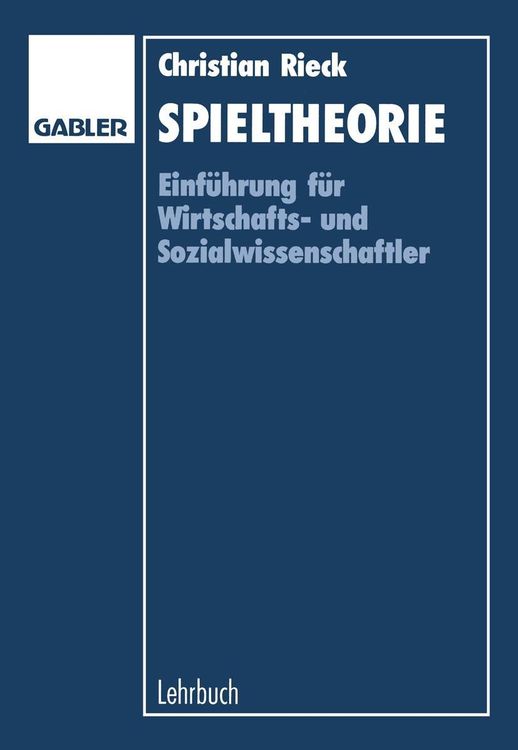 Produktbild: Spieltheorie