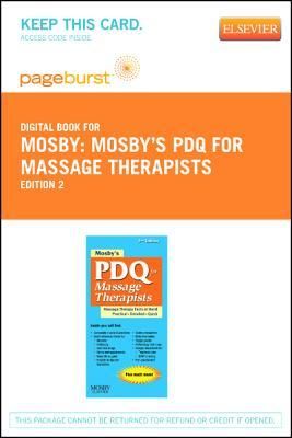 Produktbild: Mosbys Pdq For Massage Therapi
