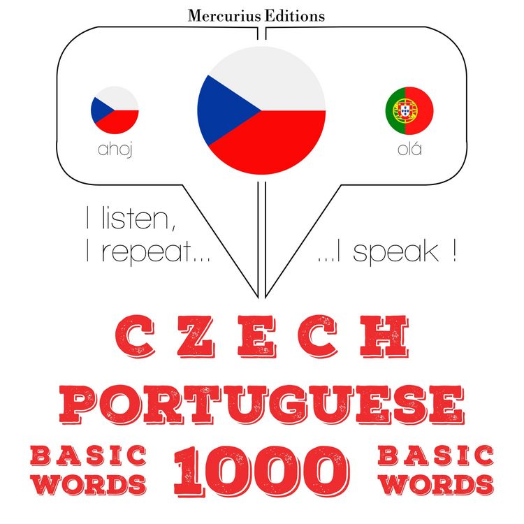 Produktbild: Če&scaron;tina - portugal&scaron;tina: 1000 z&aacute;kladn&iacute;ch slov