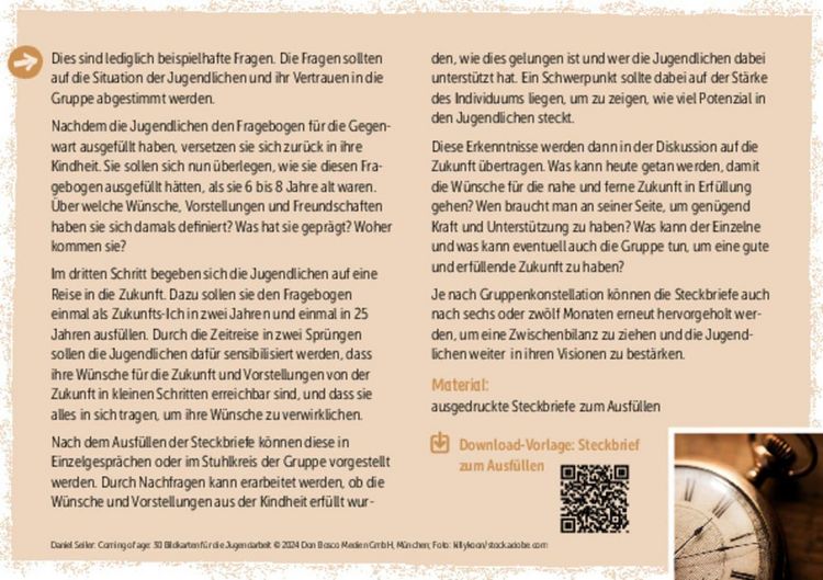 Produktbild: Coming of age: 30 Bildkarten f&uuml;r die Jugendarbeit