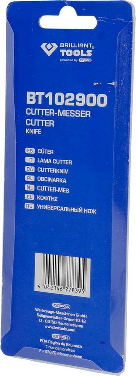 Produktbild: Brilliant Tools BT102900 Cutter-Messer 1St.