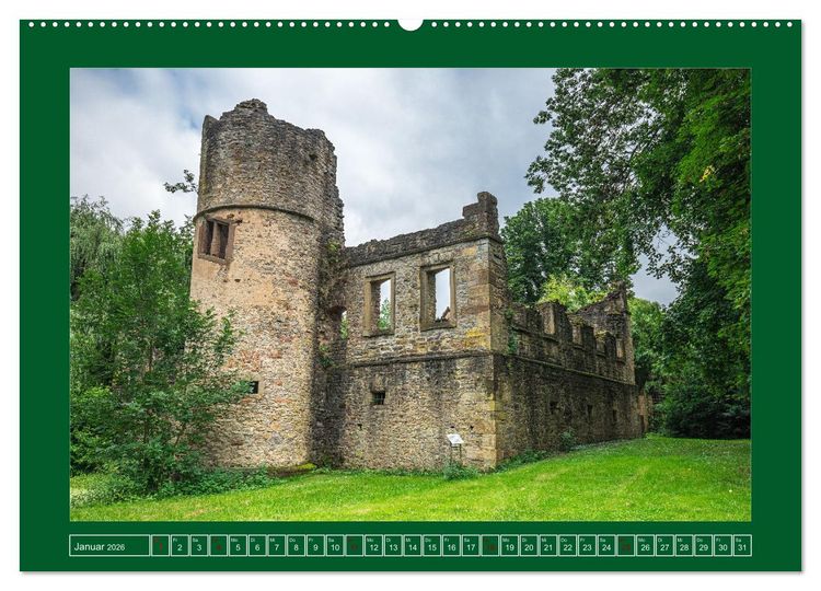 Produktbild: Romantische Ruinen (Wandkalender 2026 DIN A2 quer), CALVENDO Monatskalender