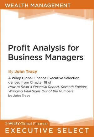 Produktbild: Profit Analysis for Business Managers