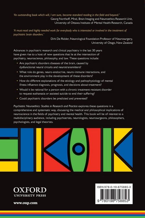 Produktbild: Psychiatric Neuroethics
