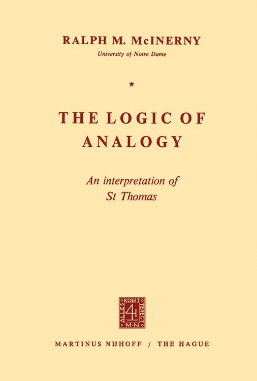 Produktbild: The Logic of Analogy