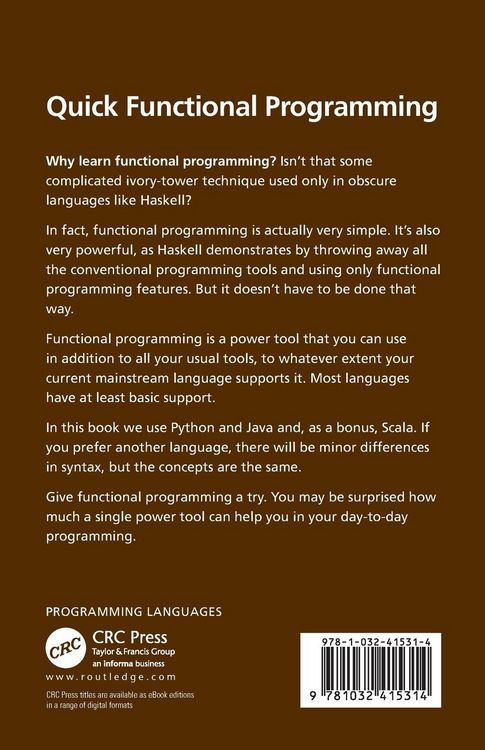 Produktbild: Quick Functional Programming