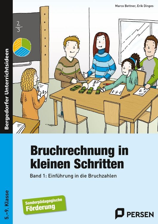 Produktbild: Bruchrechnung in kleinen Schritten 1