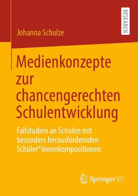 Produktbild: Medienkonzepte zur chancengerechten Schulentwicklung