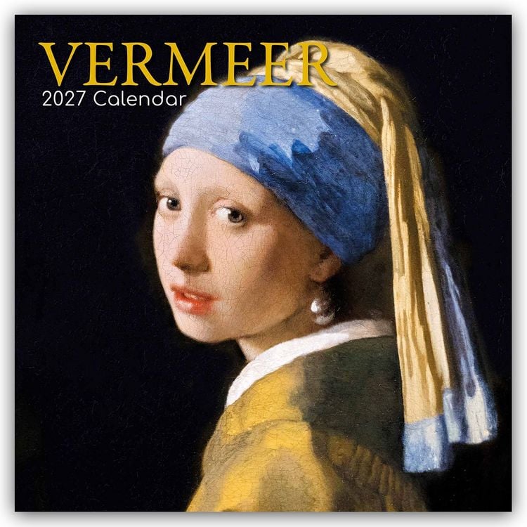 Produktbild: Vermeer &ndash; Jan Vermeer &ndash; Kunstkalender 2027 16-Monatskalender