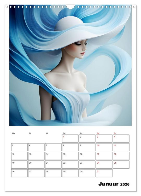 Produktbild: Hinrei&szlig;ende Portraits (Wandkalender 2026 DIN A3 hoch), CALVENDO Monatskalender