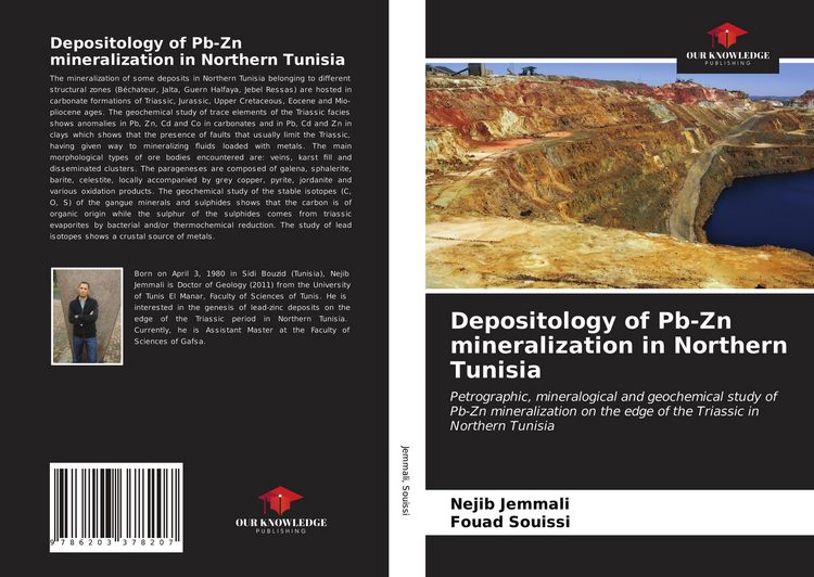 Produktbild: Depositology of Pb-Zn mineralization in Northern Tunisia